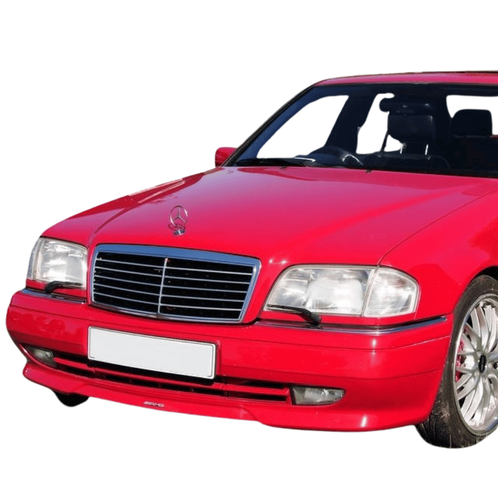 Kühlergrill Chrom Schwarz Avantgarde - Passend für Mercedes C-Klasse W202 S202