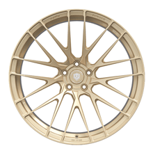 Laden Sie das Bild in den Galerie-Viewer, Komplettradsatz Raffa Wheels RFS-05 Champagner | Forged Series | 10,5x20 &amp; 11,5x21 | BMW M2 G87