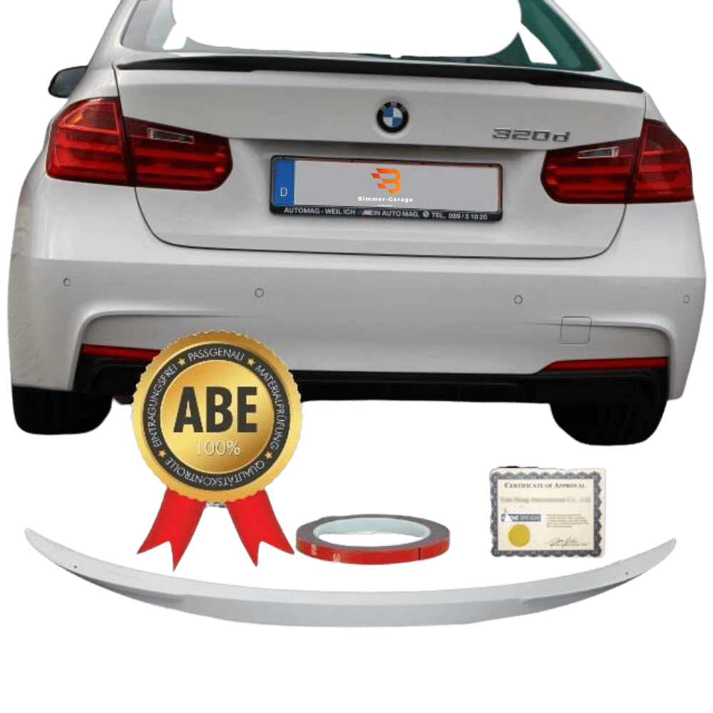 Sport-Performance Heckspoiler Koferraumspoiler passt für BMW 3er F30 Limousine+ABE