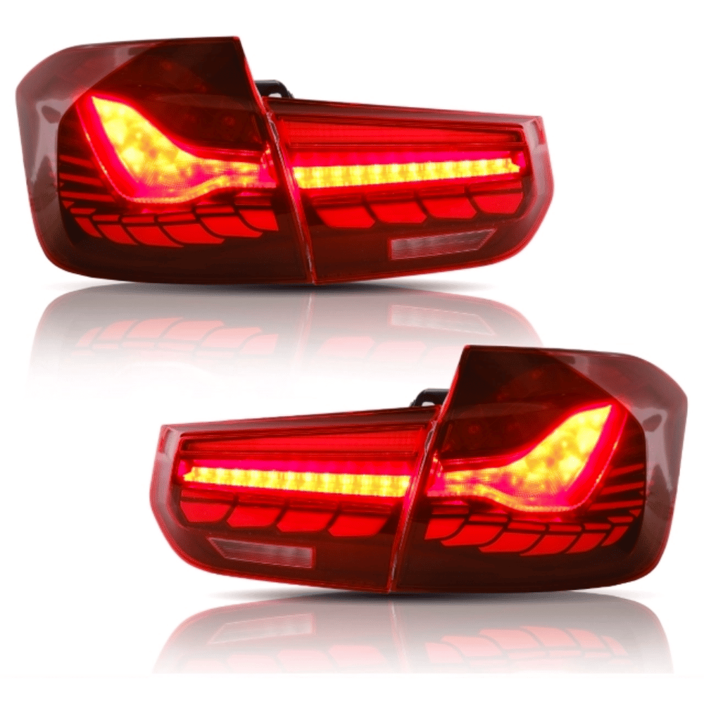 Set LED taillights set red dynamic indicators OLED function fits for BMW F30 F35 Bj 13-18