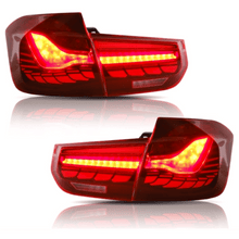 Load image into Gallery viewer, Set LED taillights set red dynamic indicators OLED function fits for BMW F30 F35 Bj 13-18