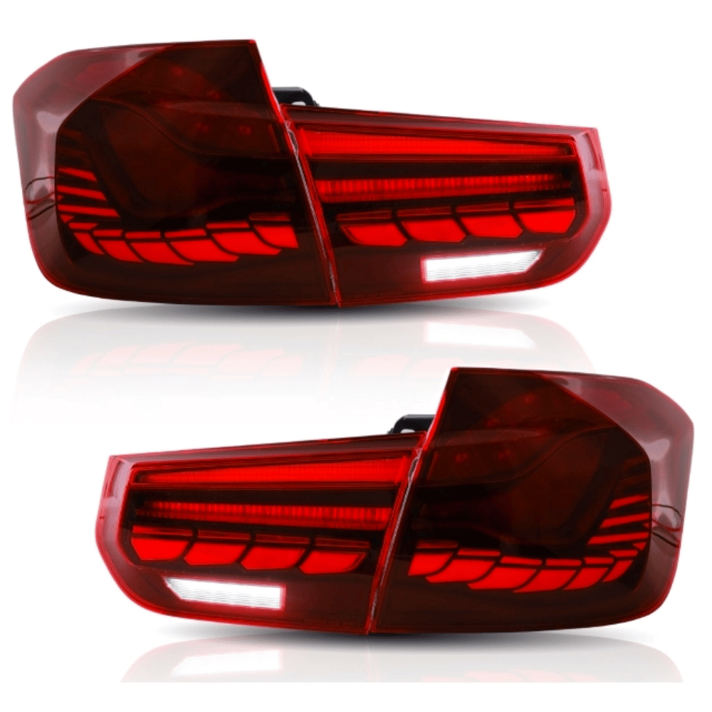Set LED taillights set red dynamic indicators OLED function fits for BMW F30 F35 Bj 13-18