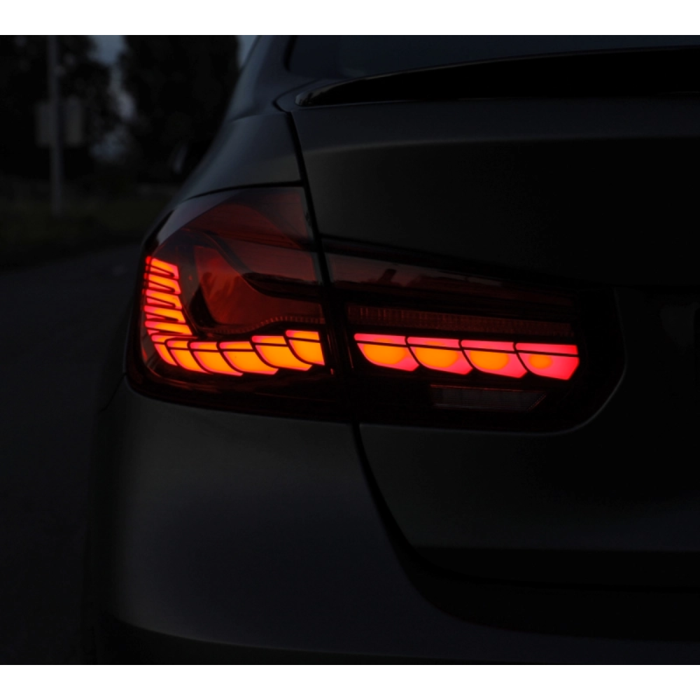Set LED taillights set red dynamic indicators OLED function fits for BMW F30 F35 Bj 13-18