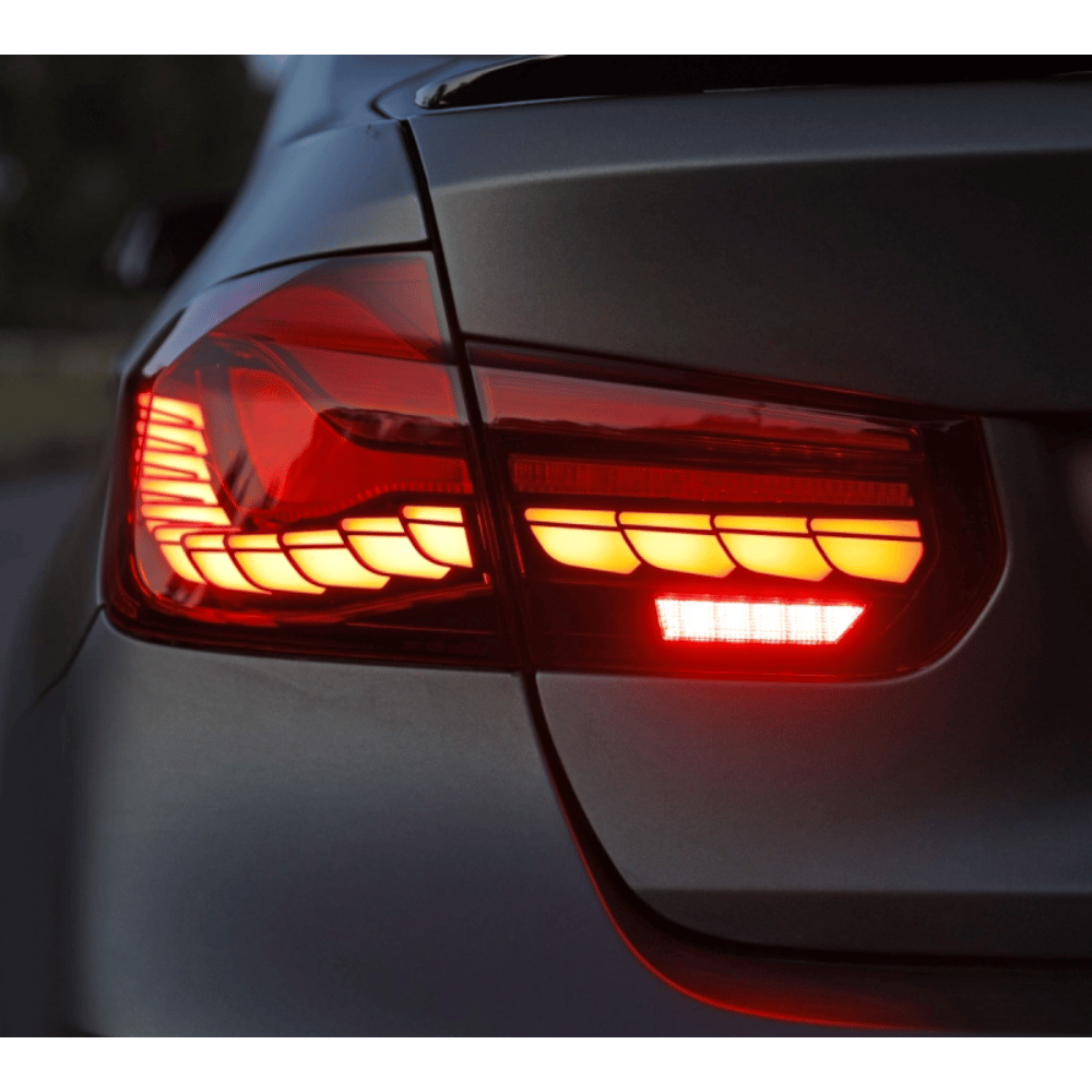 Set LED taillights set red dynamic indicators OLED function fits for BMW F30 F35 Bj 13-18