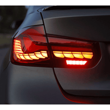 Load image into Gallery viewer, Set LED taillights set red dynamic indicators OLED function fits for BMW F30 F35 Bj 13-18