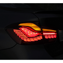 Load image into Gallery viewer, Set LED taillights set red dynamic indicators OLED function fits for BMW F30 F35 Bj 13-18