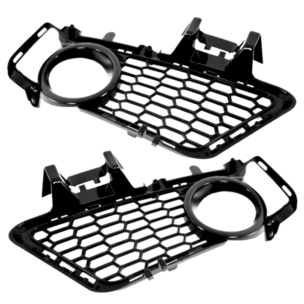 Stoßstangengitter Grill SET 3-teilig Schwarz glanz Shadow Line passt für BMW F30 F31 M-Paket /Performance 11-19