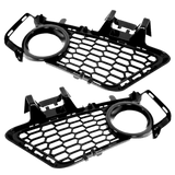 Stoßstangengitter Grill SET 3-teilig Schwarz glanz Shadow Line passt für BMW F30 F31 M-Paket /Performance 11-19