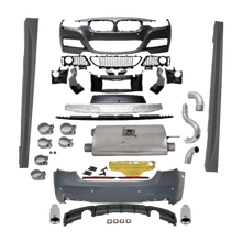 Load image into Gallery viewer, Bodykit bumper 335d performance conversion + exhaust system for SRA/PDC fits for BMW 3 Series F30 11-17 series &amp; M-package