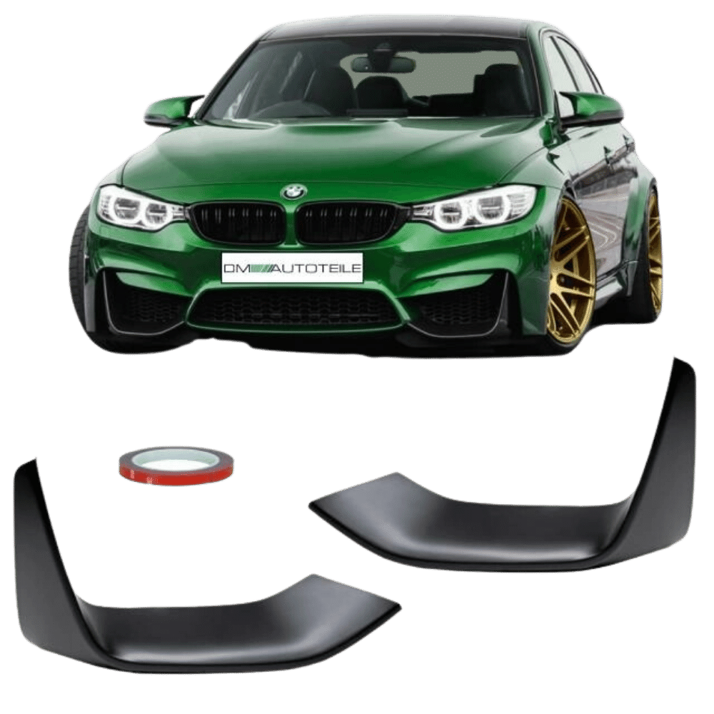 Sport-Performance Flaps Ecken SET passt für BMW 3er 4er F80 F82 M3 M4 Stoßstange