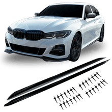 Load image into Gallery viewer, Side skirts set suitable for G20 black suitable for BMW 3 Series, G20, 2019-