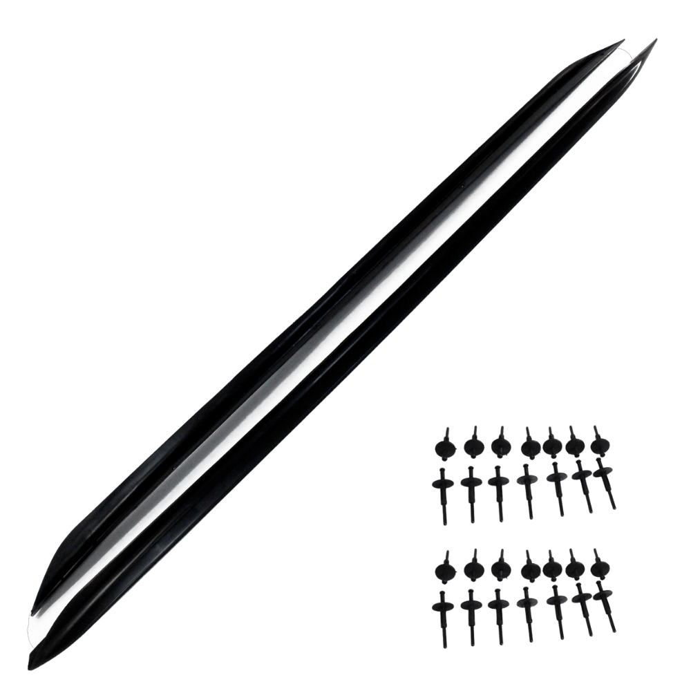 Side skirts set suitable for G20 black suitable for BMW 3 Series, G20, 2019-