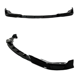 Front spoiler lip bumper Sport Performance +ABE+glossy black 3-piece, suitable for G20 suitable for BMW 3 Series, G20, 2019-