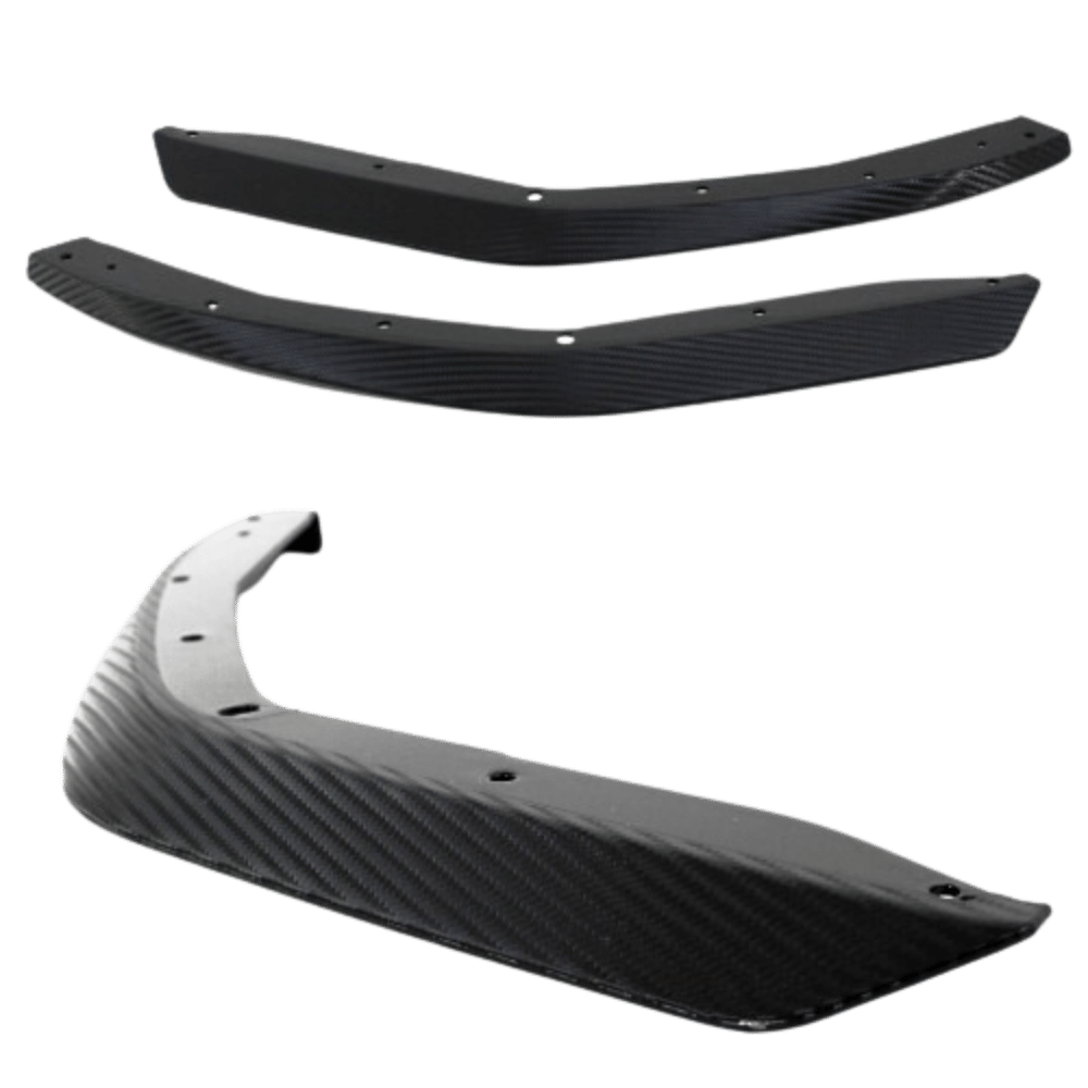 Sport Front Splitter Lip Flaps Performance Look passend für G20 passend für BMW 3er, G20, 2019-