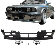 Laden Sie das Bild in den Galerie-Viewer, Sport Paket I Stoßstange vorne + Nebelscheinwerfer Klar passt für BMW 3er E30 auch M-Technik I