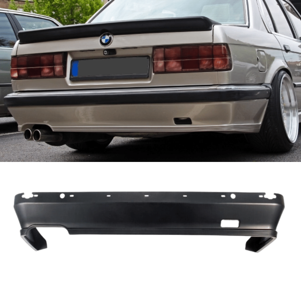 Sport Paket I Stoßstange hinten schwarz passt für BMW 3er E30 VFL auch –  Bimmer-Garage