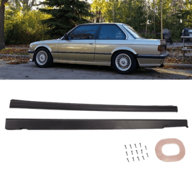 Sport Paket I Seitenschweller Set schwarz passt für BMW 3er E30 alle Modelle auch M-Paket I