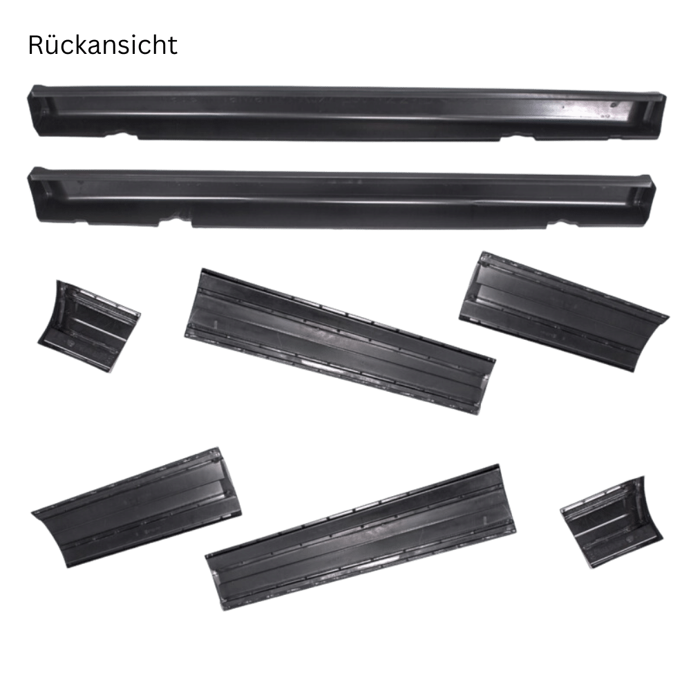 Sport side skirts kit + planks + strips fits for BMW E30 M Technik II Coupe from 1982-1994