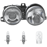 Scheinwerfer links passend für BMW 3er (E30) Facelift ab Baujahr 1987-1994 inklusive Leuchtmittel/Birnen