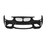 Facelift Frontstoßstange im Sport-Design inkl. Grills mit PDC-Bohrungen und SRA passend für BMW F20 LCi / F21 LCi, 2015-2018