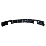 Heckdiffusor Heckschürzeneinsatz Schwarz Glanz Performance Endrohr beidseitig passend für 3er F30 passend für BMW 3er F30 F31 2011-2019