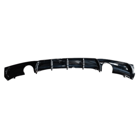 Heckdiffusor Heckschürzeneinsatz Schwarz Glanz Performance Endrohr beidseitig passend für 3er F30 passend für BMW 3er F30 F31 2011-2019