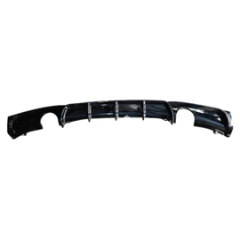 Heckdiffusor Heckschürzeneinsatz Schwarz Glanz Performance Endrohr beidseitig passend für 3er F30 passend für BMW 3er F30 F31 2011-2019