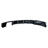 Heckdiffusor Heckschürzeneinsatz Glanz Performance Doppelendrohr links passend für 3er F30 passend für BMW 3er F30 F31 2011-2019