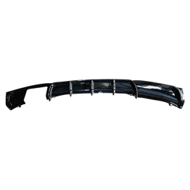 Heckdiffusor Heckschürzeneinsatz Glanz Performance Doppelendrohr links passend für 3er F30 passend für BMW 3er F30 F31 2011-2019