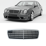 Kühlergrill Avantgarde Optik Chrom - Passend für Mercedes E-Klasse W210 S210 Mopf 1999-2002