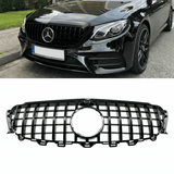 Sport Kühlergrill Schwarz mit Kamera - Passend für Panamericana GT Mercedes E-Klasse W213 S213 C238 A238 2016-2020