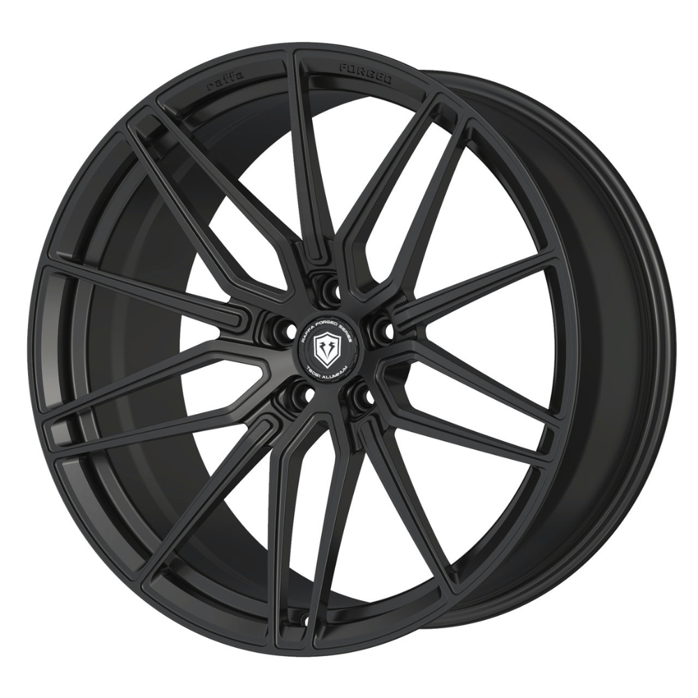 Komplettradsatz Raffa Wheels RFS-01 | Forged Series | Matt Black 10x21