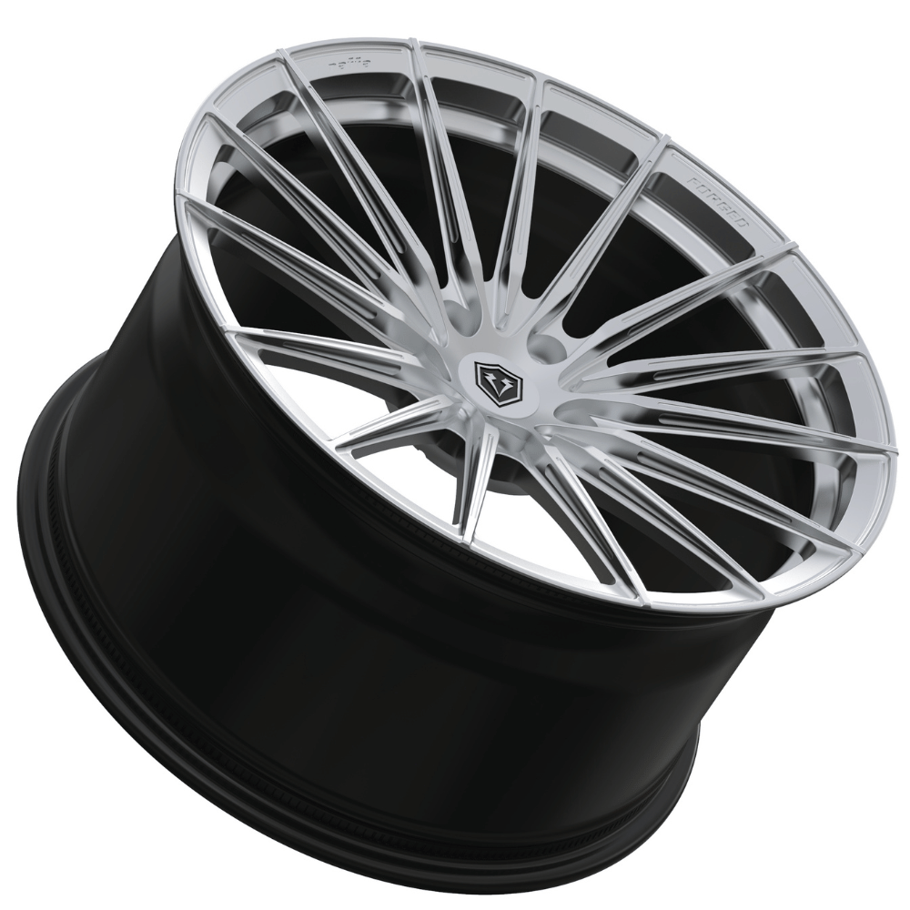 21 Zoll Komplettradsatz Raffa Wheels RFS-02 | Forged Series | Silver 9,5x21 & 10,5x21 | BMW X3M F97 | BMW X4M F98