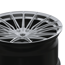 Laden Sie das Bild in den Galerie-Viewer, 21 Zoll Komplettradsatz Raffa Wheels RFS-02 | Forged Series | Silver 9,5x21 &amp; 10,5x21 | BMW X3M F97 | BMW X4M F98