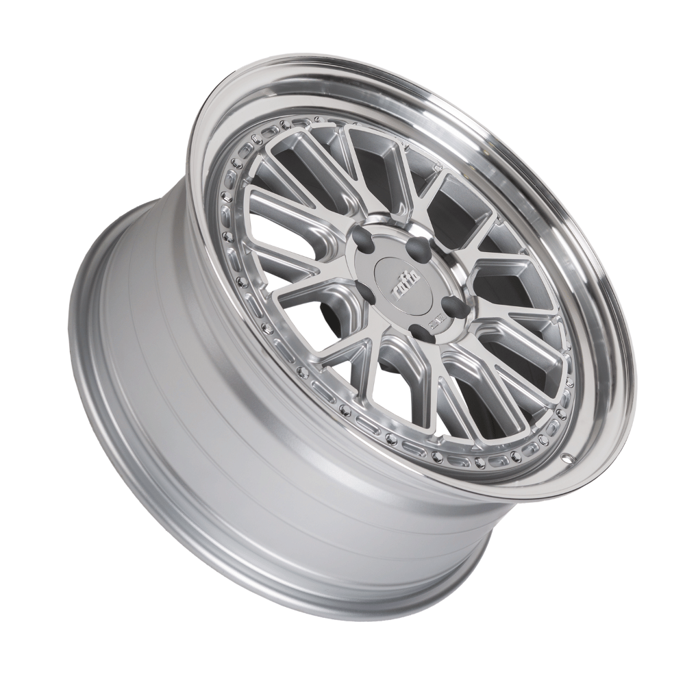 19 Zoll Komplettradsatz Raffa Wheels Classic Monoblock RS-03 | Silver Polished 8,5x19 ET45 LK 5x112 | VW Golf 5 6 7 8 inkl. GTI / Clubsport & R