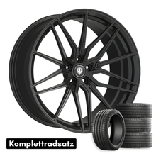Laden Sie das Bild in den Galerie-Viewer, Komplettradsatz Raffa Wheels RFS-01 | Forged Series | Matt Black 10x21