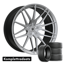 Laden Sie das Bild in den Galerie-Viewer, Komplettradsatz Raffa Wheels RFS-01 | Forged Series | Silver 10x21