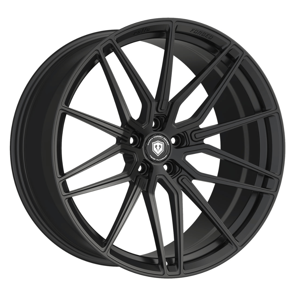 Komplettradsatz Raffa Wheels RFS-01 | Forged Series | Matt Black 10x21