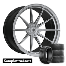 Laden Sie das Bild in den Galerie-Viewer, Komplettradsatz Raffa Wheels RFS-03 | Forged Series | Silver 9,5x20 &amp; 10,5x20 | BMW Z4 G29