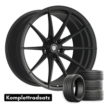 Laden Sie das Bild in den Galerie-Viewer, Komplettradsatz Raffa Wheels RFS-03 | Forged Series | Black Matt 9,5x20 &amp; 10,5x20 | BMW Z4 G29