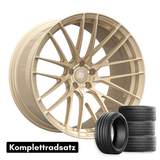 Komplettradsatz Raffa Wheels RFS-05 Champagner | Forged Series | 10,5x20 & 11,5x21 | BMW M2 G87