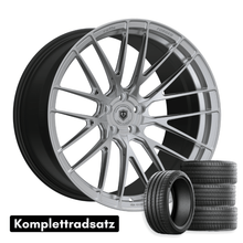 Laden Sie das Bild in den Galerie-Viewer, Komplettradsatz Raffa Wheels RFS-05 Silver | Forged Series | 10,5x20 &amp; 11,5x21 | BMW M2 G87