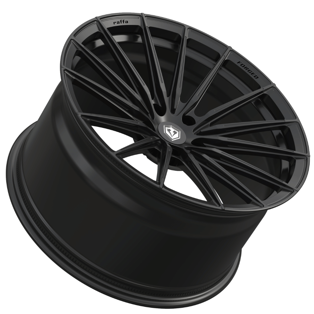 21 Zoll Komplettradsatz Raffa Wheels RFS-02 | Forged Series | Black Matt 9,5x21 & 10,5x21 | BMW X3M F97 | BMW X4M F98