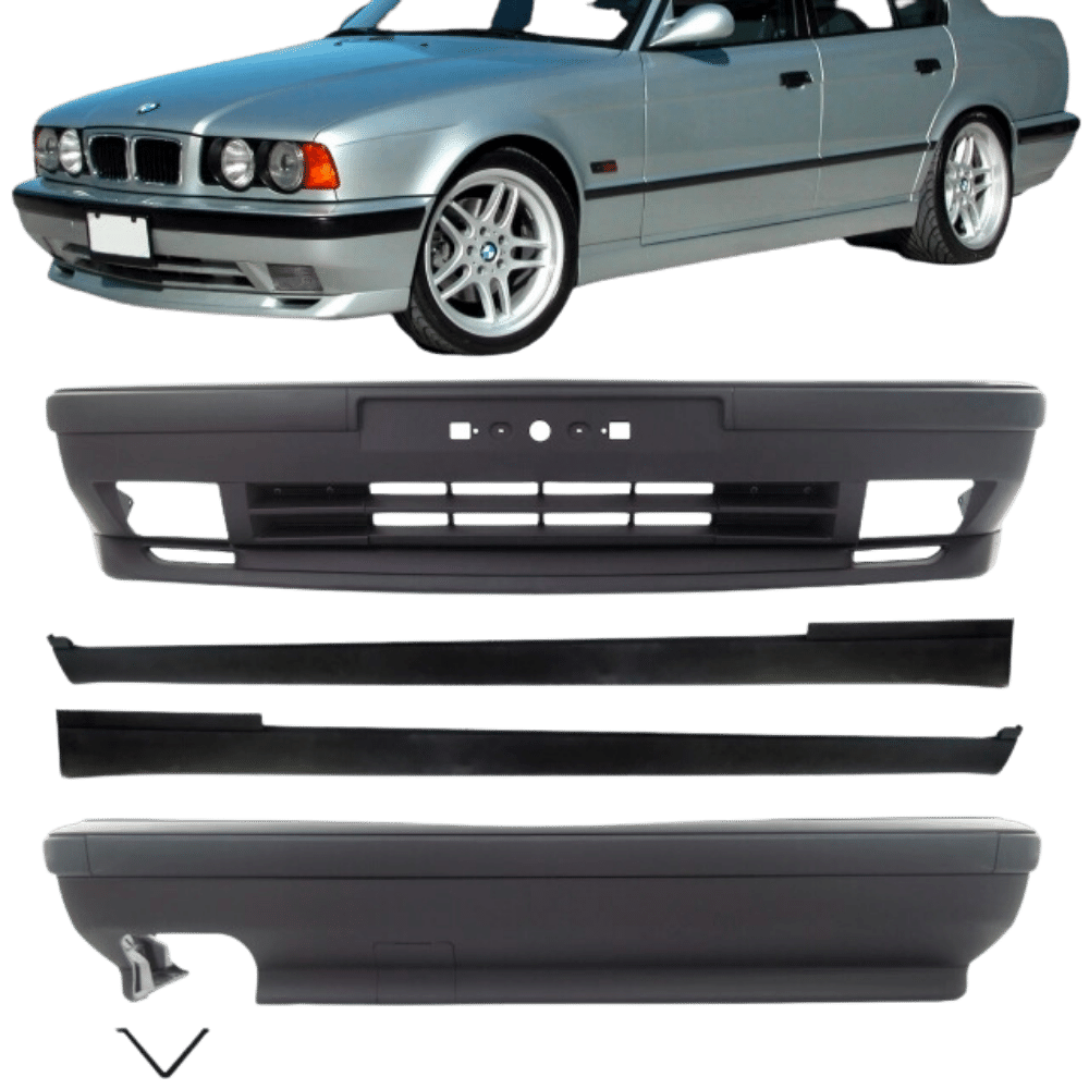 Bodykit Sport Conversion Package Bumper Set fits for BMW 5 Series E34 from 87-97 also M-Technik 