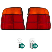 Load image into Gallery viewer, Depo / TYC rear light tail light left outside for BMW 5 Series E34 built 1988-1995 including bulbs