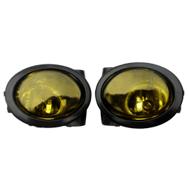Fog light yellow with frame suitable for BMW E46 M3 built 1998-2007 and E39 M5 built 1998-2005