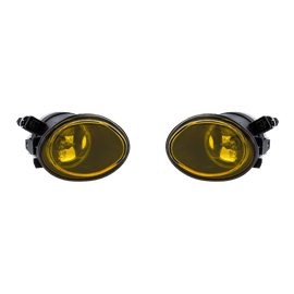 Fog light yellow with frame suitable for BMW E46 M3 built 1998-2007 and E39 M5 built 1998-2005