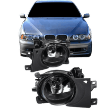 Load image into Gallery viewer, Fog light smoked glass suitable for BMW E39 Facelift, year 2000-2004 