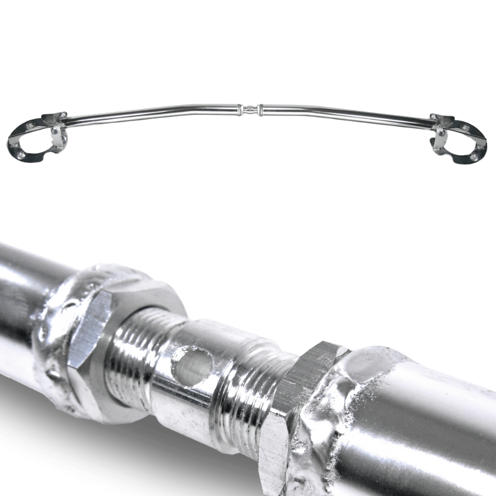 Aluminum adjustable strut brace suitable for BMW 5 Series E39 6 and 8 cylinders built 1995-2004 