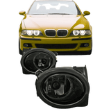Fog light smoke glass with frame suitable for BMW E46 M3 built 1998-2007 and E39 M5 built 1998-2005